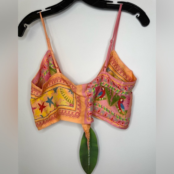 FARM Rio Multicolor Crop Top - Picture 4 of 8